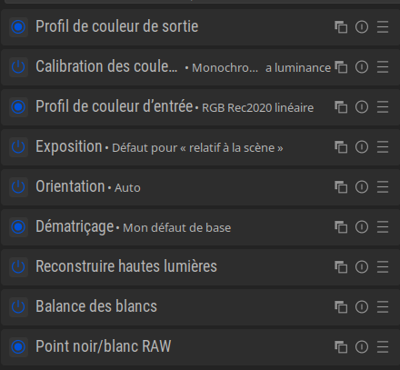 Capture d’écran de la méthode 2 monochrome